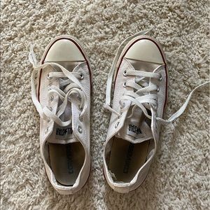 White Converse all-star